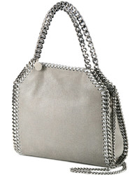 Серая большая сумка от Stella McCartney