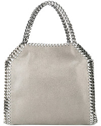 Серая большая сумка от Stella McCartney