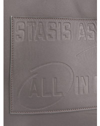 Серая большая сумка от Sacai