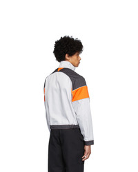 Мужская серая ветровка от AFFIX