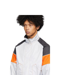 Мужская серая ветровка от AFFIX