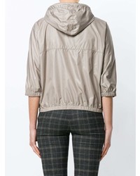 Женская серая ветровка от Fay