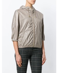 Женская серая ветровка от Fay