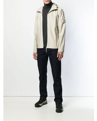 Мужская серая ветровка от Stone Island