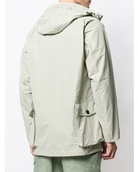 Мужская серая ветровка от Stone Island