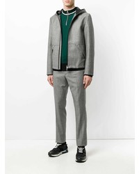 Мужская серая ветровка от Fendi