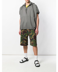 Мужская серая ветровка от Off-White