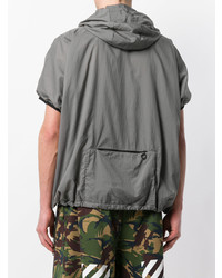 Мужская серая ветровка от Off-White