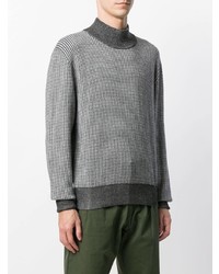 Мужская серая водолазка с принтом от Études