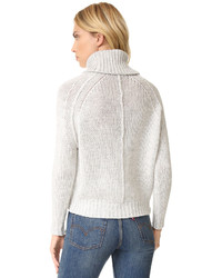 Женская серая водолазка от 360 Sweater