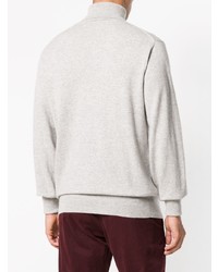 Мужская серая водолазка от N.Peal