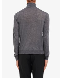 Мужская серая водолазка от Prada