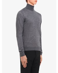 Мужская серая водолазка от Prada