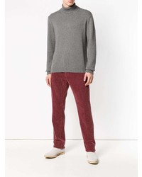 Мужская серая водолазка от Massimo Alba