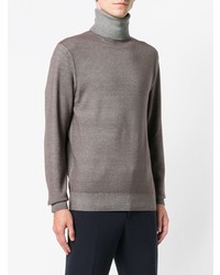 Мужская серая водолазка от Cruciani