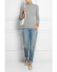 Женская серая водолазка от Petit Bateau