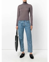 Женская серая водолазка от Le Tricot Perugia