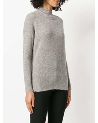 Женская серая водолазка от Peserico