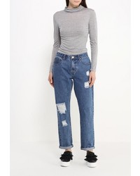 Женская серая водолазка от LOST INK