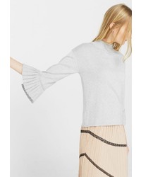 Женская серая водолазка от Mango