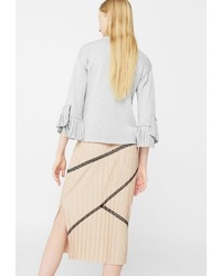 Женская серая водолазка от Mango