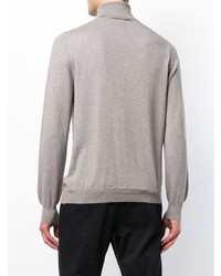 Мужская серая водолазка от Fay