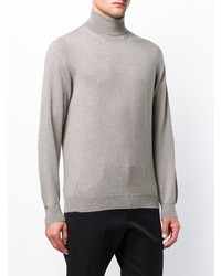 Мужская серая водолазка от Fay