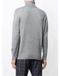 Мужская серая водолазка от Drumohr