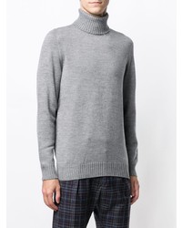 Мужская серая водолазка от Drumohr