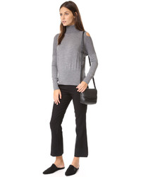 Женская серая водолазка от Vince