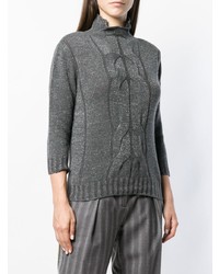 Женская серая водолазка от Lorena Antoniazzi