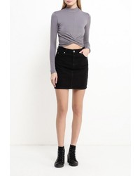 Женская серая водолазка от Topshop