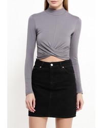 Женская серая водолазка от Topshop