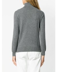 Женская серая водолазка от N.Peal