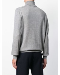 Мужская серая водолазка от Fay