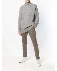 Мужская серая водолазка от Dondup