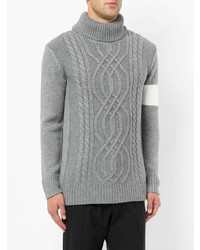 Мужская серая вязаная водолазка от GUILD PRIME