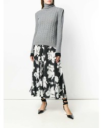 Женская серая вязаная водолазка от Nude