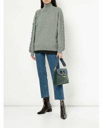 Женская серая вязаная водолазка от Barrie