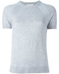 Женская серая вязаная футболка от MICHAEL Michael Kors