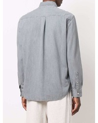 Мужская серая джинсовая рубашка от Isabel Marant