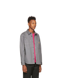 Мужская серая джинсовая рубашка от CARHARTT WORK IN PROGRESS