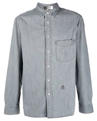 Мужская серая джинсовая рубашка от Isabel Marant