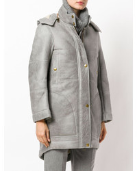 Женская серая дубленка от Chloé