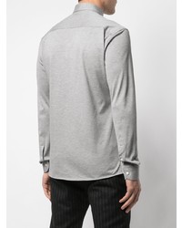 Мужская серая классическая рубашка от Eton