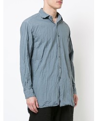 Мужская серая классическая рубашка от Casey Casey