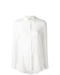 Женская серая классическая рубашка от Le Tricot Perugia