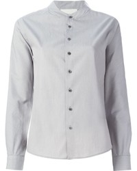 Женская серая классическая рубашка от Stephan Schneider