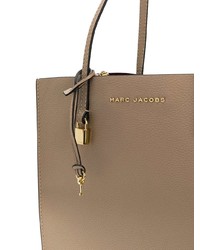 Серая кожаная большая сумка от Marc Jacobs