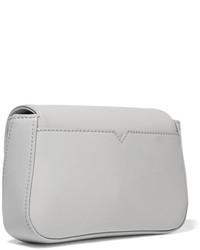 Женская серая кожаная сумка от Eddie Borgo